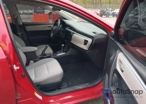 2014 Toyota Corolla Le z USA, uszkodzony, nr VIN 2T1BURHE5EC030206